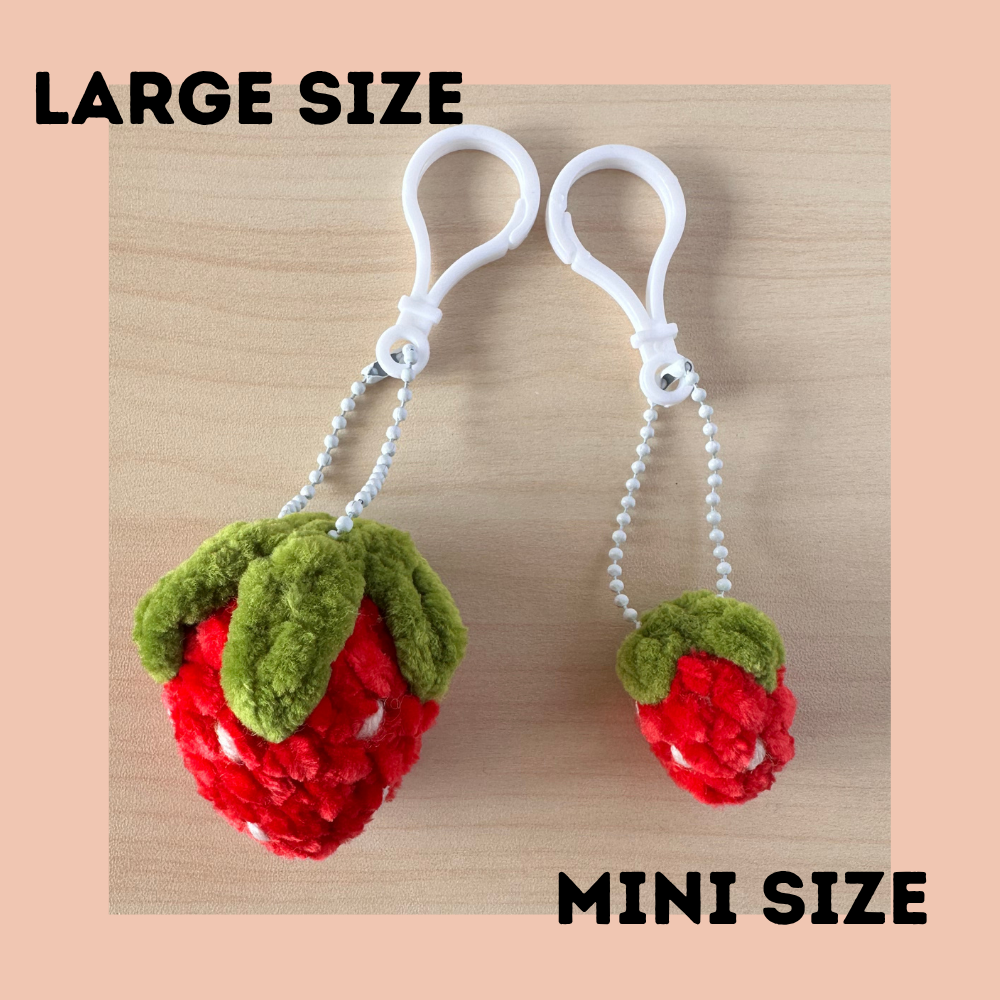Strawberry Charm Crochet Pattern