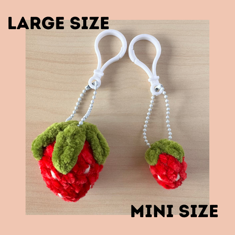 Strawberry Charm Crochet Pattern