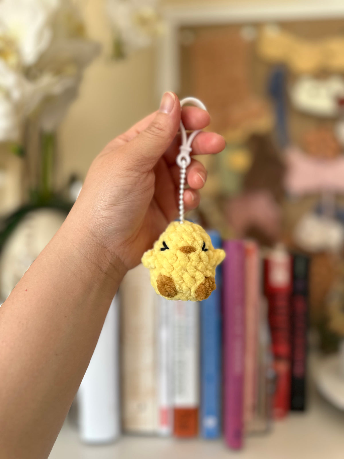 Baby Chicken on Keychain