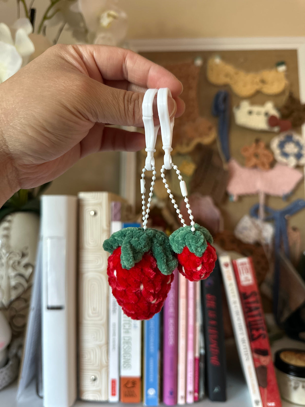 Strawberry Keychain