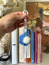 Flower Pop-It Fidget Keychain