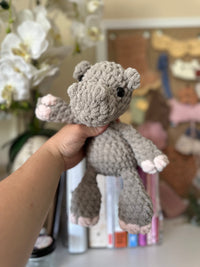 Weighted Hippo Plushie