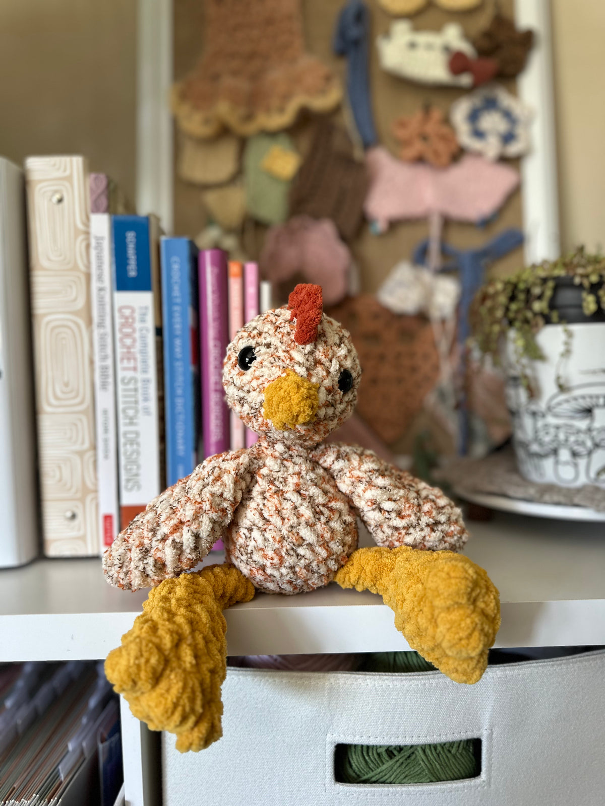 Weighted Chicken Plushie