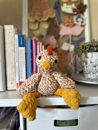 Weighted Chicken Plushie