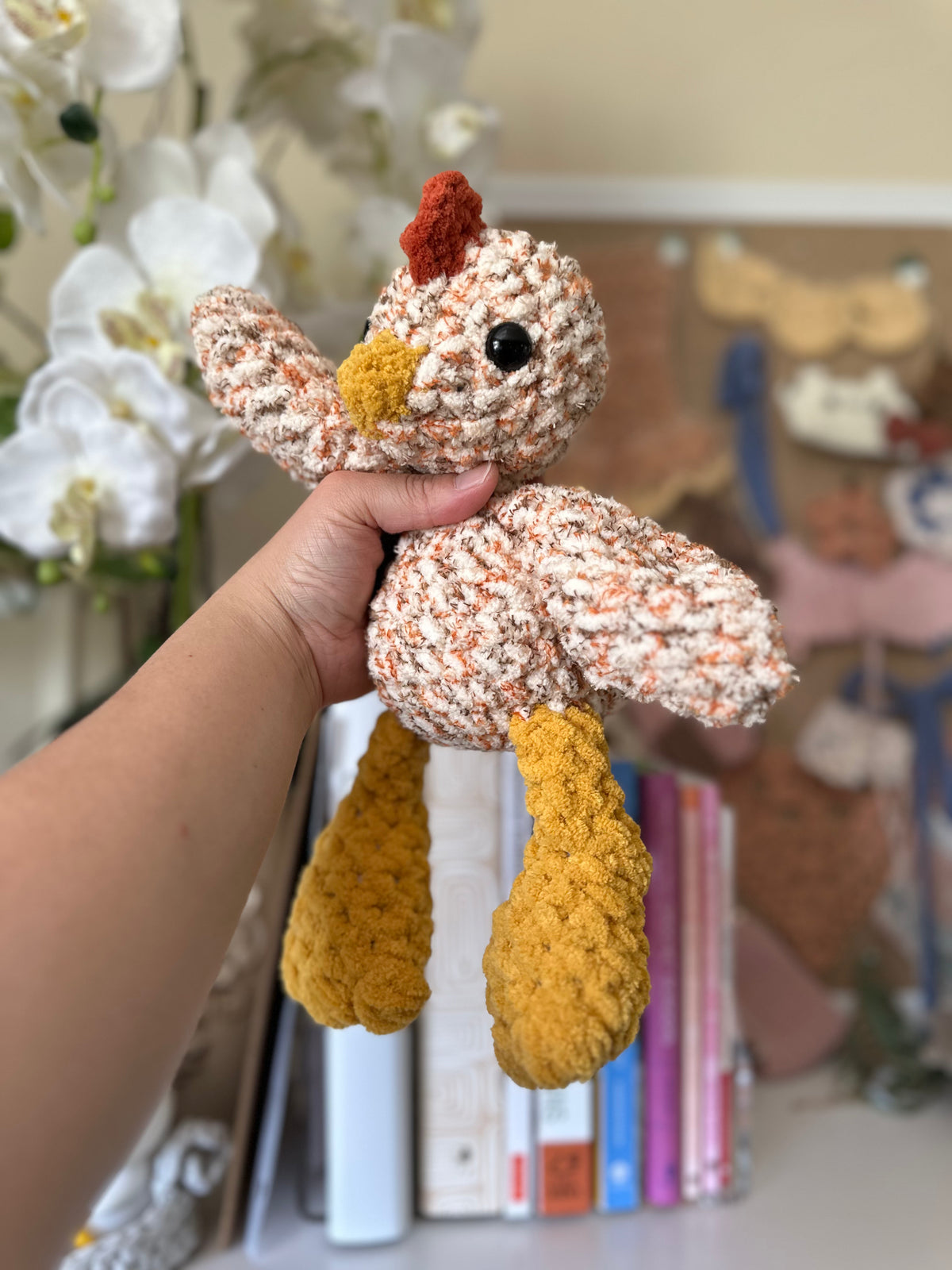 Weighted Chicken Plushie