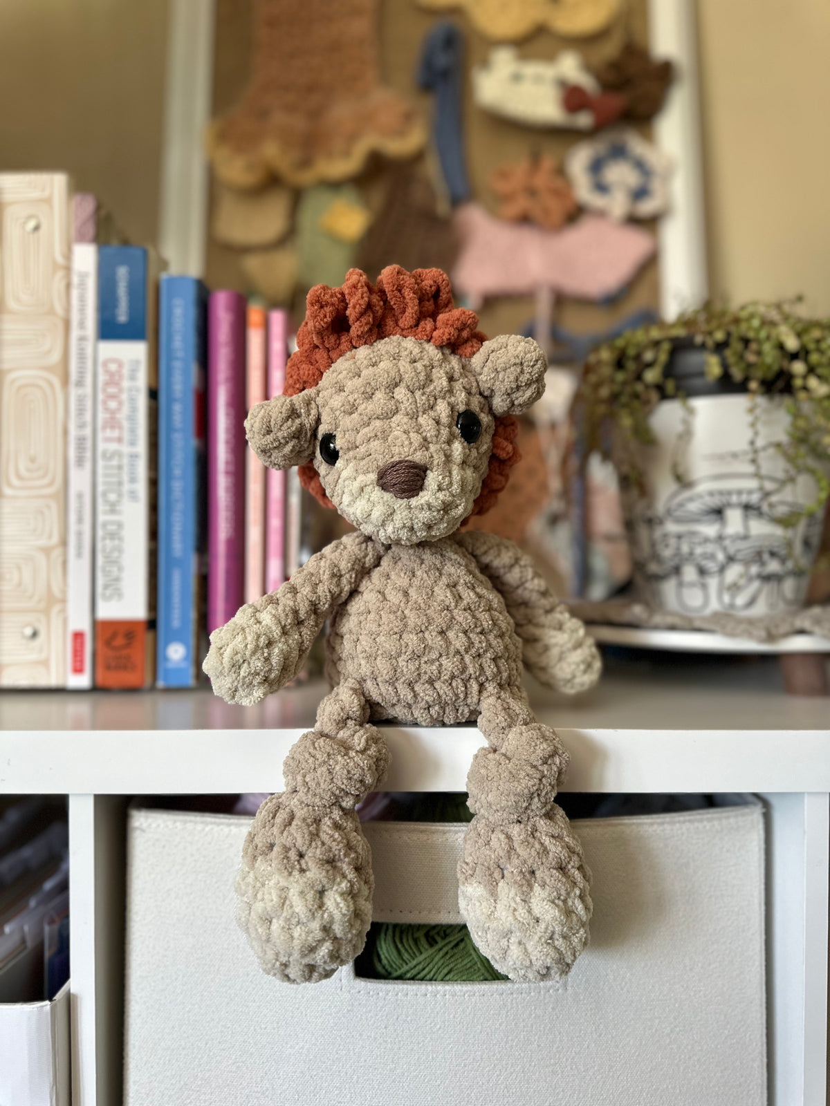 Weighted Lion Plushie