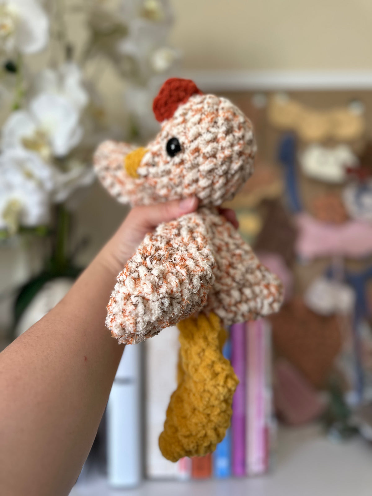 Weighted Chicken Plushie
