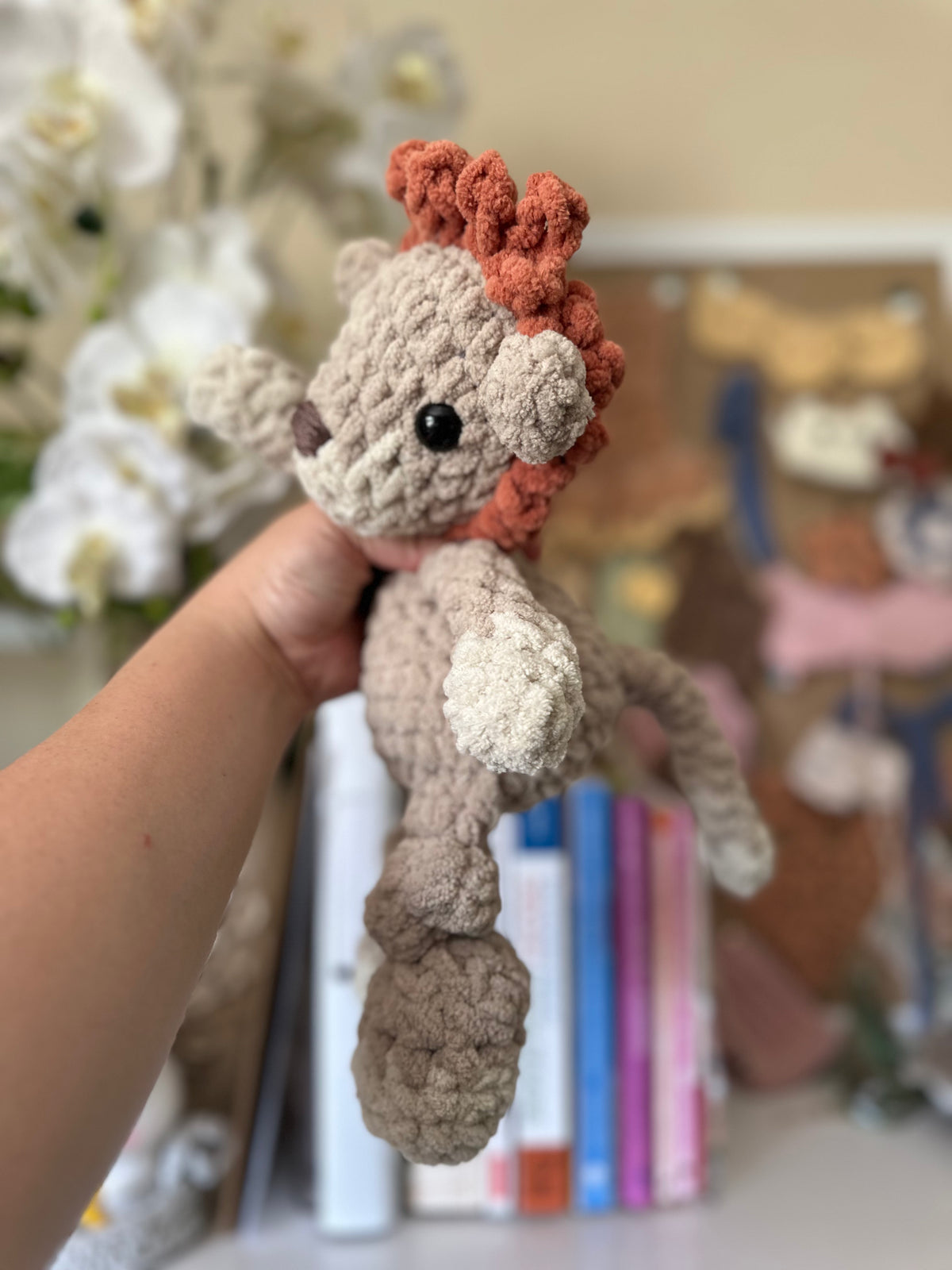 Weighted Lion Plushie