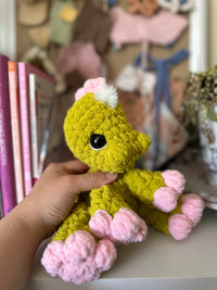 Itty the Green Dino Plushie
