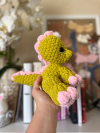 Itty the Green Dino Plushie