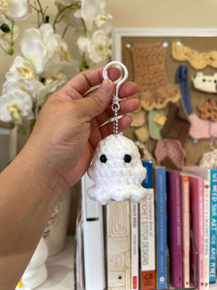Mini Ghost on Keychain
