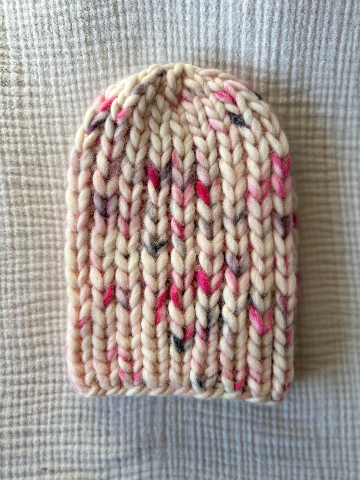 Chunky 100% Wool Beanies