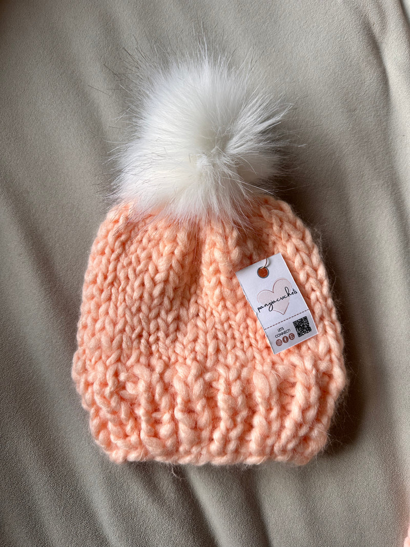 Simple Knit Baby Beanie