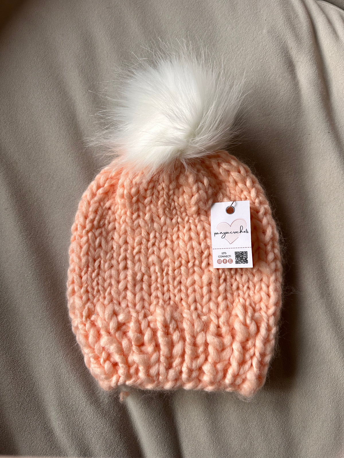 Simple Knit Baby Beanie