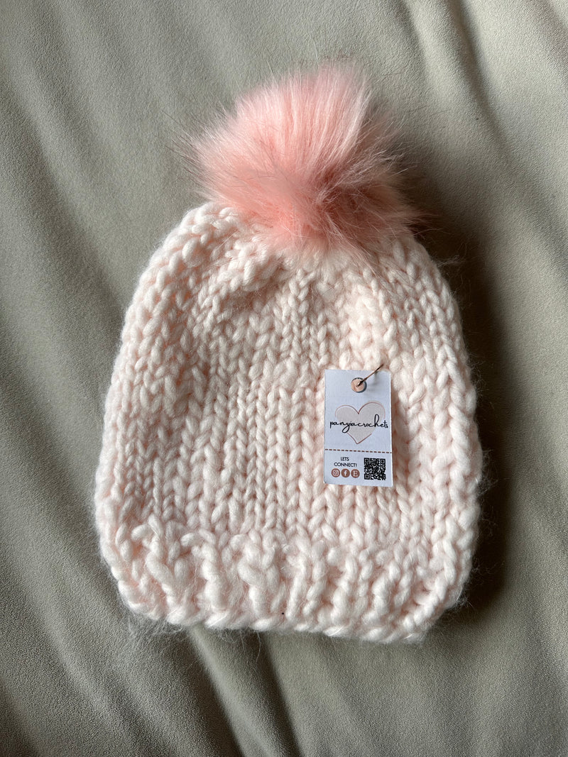 Simple Knit Baby Beanie