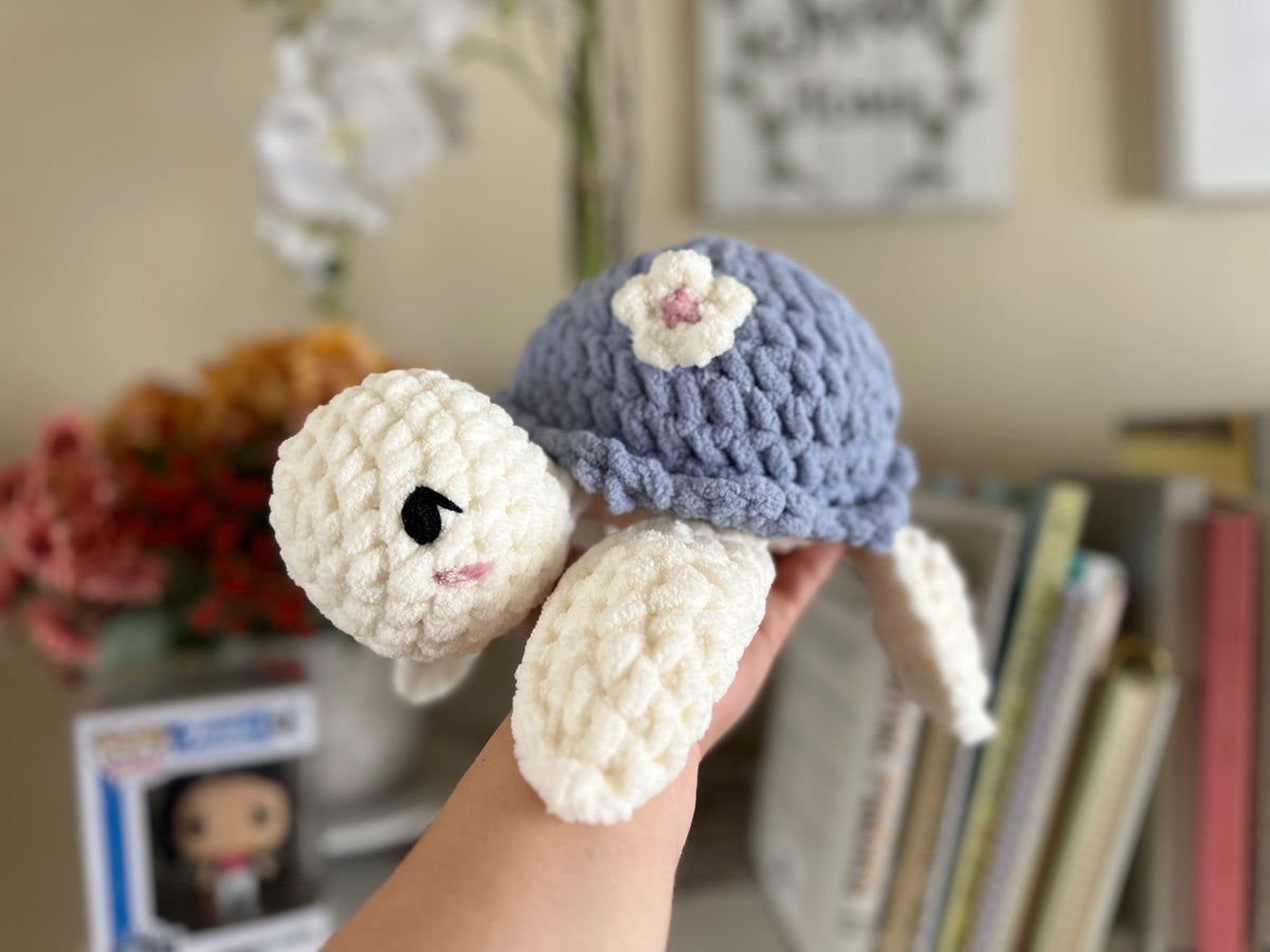 Large Fed the Turtle